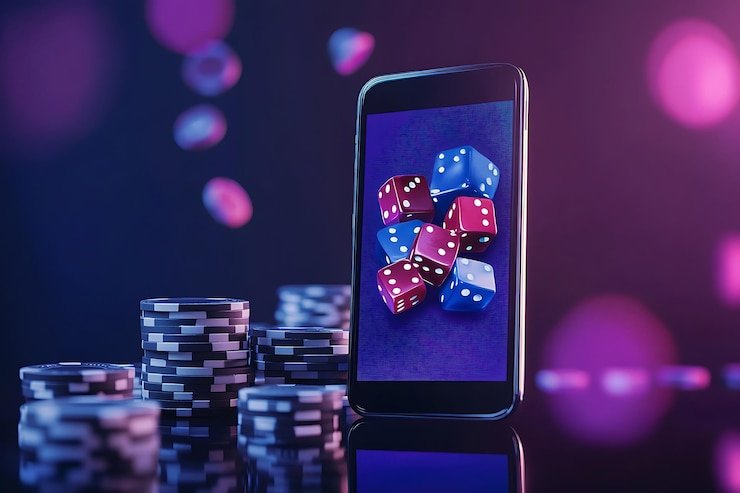 Tampilan permainan Wolf Gold di layar mobile ponsel Android